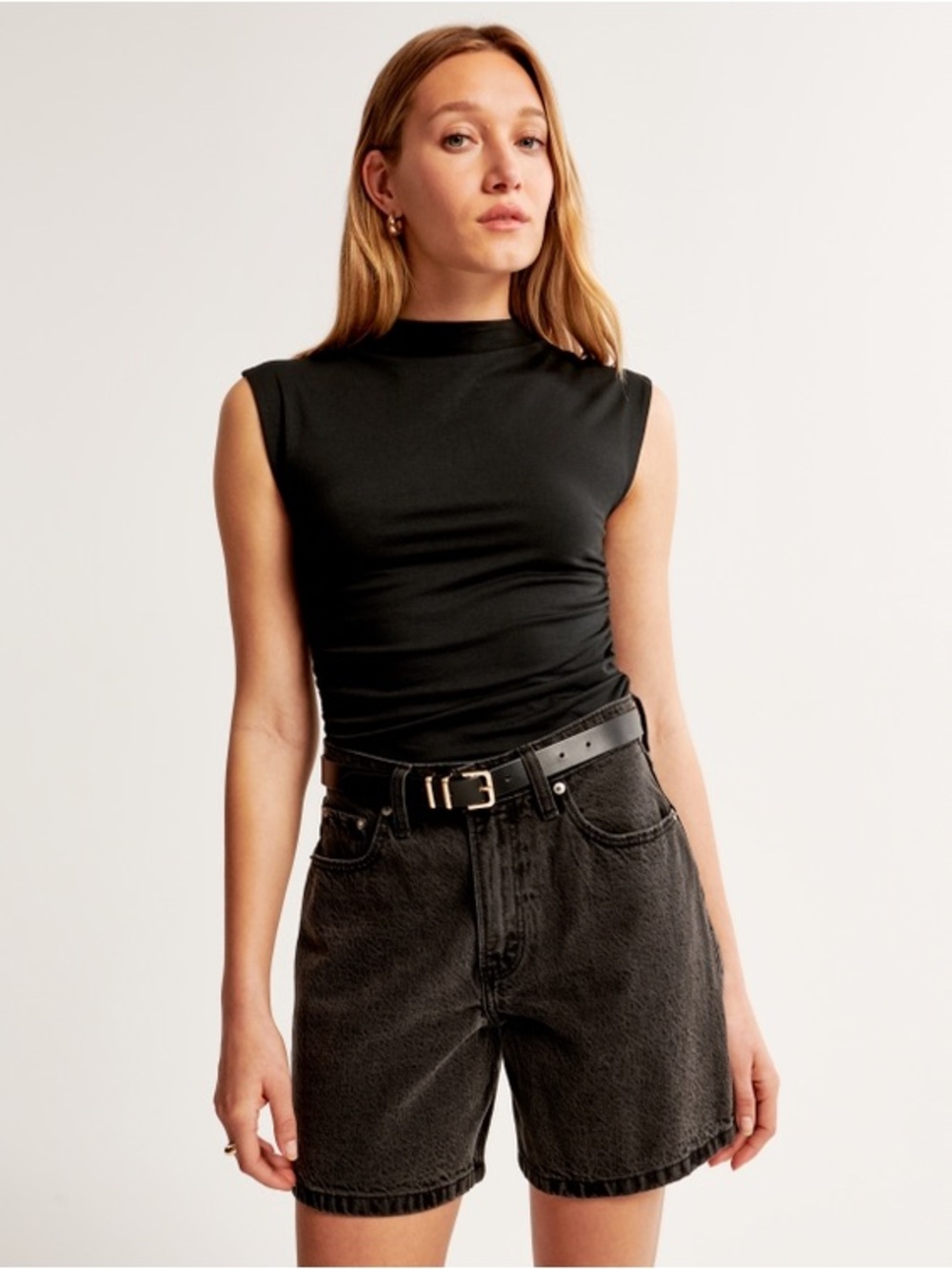 Abercrombie & Fitch Paloma Mock Neck Top
